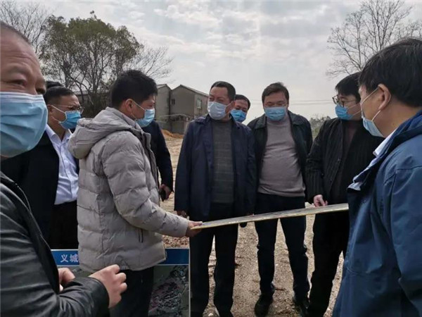市政协领导调研指导挂点重点项目和企业复工复产工作