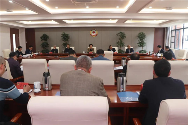 市政协召开十三届第三十三次主席会