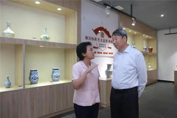 省政协来景开展专题视察活动